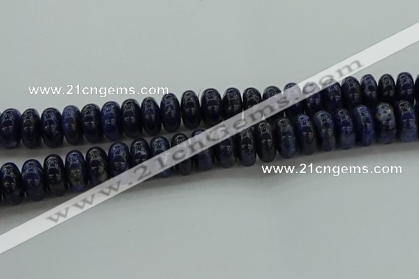 CSO656 15.5 inches 9*16mm rondelle sodalite gemstone beads