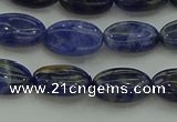 CSO678 15.5 inches 8*12mm oval sodalite gemstone beads