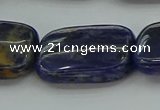 CSO700 15.5 inches 18*25mm rectangle sodalite gemstone beads