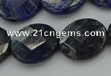 CSO709 15.5 inches 18mm faceted coin sodalite gemstone beads