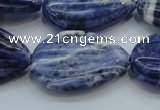 CSO83 15.5 inches 20*30mm teardrop sodalite gemstone beads wholesale