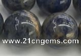 CSO837 15.5 inches 18mm round orange sodalite beads wholesale