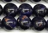 CSO922 15 inches 10mm round orange sodalite beads