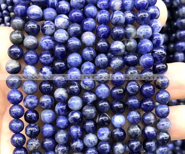 CSO932 15 inches 6mm round sodalite beads wholesale