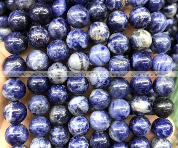 CSO935 15 inches 12mm round sodalite beads wholesale