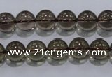 CSQ102 15.5 inches 10mm round grade AA natural smoky quartz beads