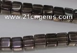 CSQ241 15.5 inches 8*8mm cube grade AA natural smoky quartz beads