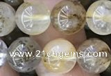 CSQ803 15.5 inches 10mm round scenic quartz beads wholesale