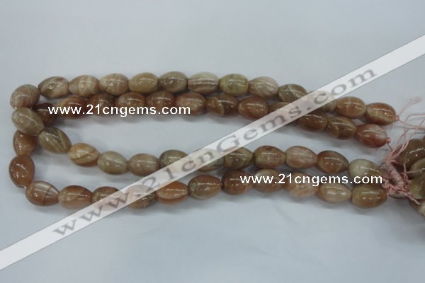 CSS248 15.5 inches 12*16mm teardrop natural sunstone beads