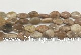 CSS409 15.5 inches 15*20mm flat teardrop sunstone beads wholesale
