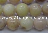 CSS606 15.5 inches 16mm round yellow sunstone gemstone beads