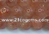 CSS714 15.5 inches 7mm round natural golden sunstone beads