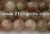 CSS721 15.5 inches 6mm round sunstone beads wholesale