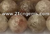 CSS724 15.5 inches 12mm round sunstone beads wholesale