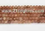 CSS752 15.5 inches 7mm round golden sunstone beads wholesale