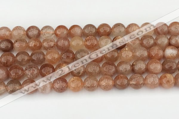 CSS754 15.5 inches 10mm round golden sunstone beads wholesale