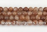 CSS756 15.5 inches 12mm round golden sunstone beads wholesale