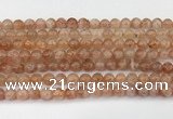 CSS761 15.5 inches 6mm round golden sunstone beads wholesale