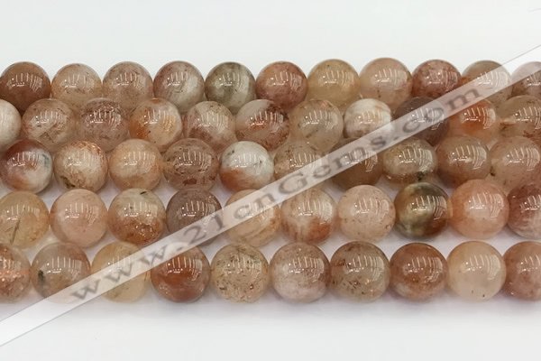 CSS765 15.5 inches 10mm round golden sunstone beads wholesale