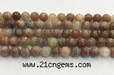 CSS777 15.5 inches 10mm round sunstone gemstone beads wholesale