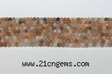 CSS783 15.5 inches 4mm round sunstone gemstone beads wholesale