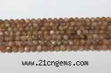 CSS784 15.5 inches 6mm round sunstone gemstone beads wholesale