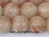 CSS793 15.5 inches 12mm round golden sunstone beads wholesale