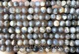 CSS866 15 inches 6mm round black sunstone beads wholesale