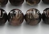 CST05 15.5 inches 18mm round staurolite gemstone beads wholesale