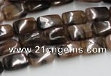 CST12 15.5 inches 8*12mm rectangle staurolite beads wholesale