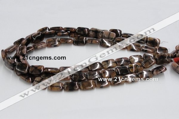 CST15 15.5 inches 13*18mm rectangle staurolite beads wholesale