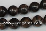 CST39 15.5 inches 14mm round staurolite gemstone beads wholesale