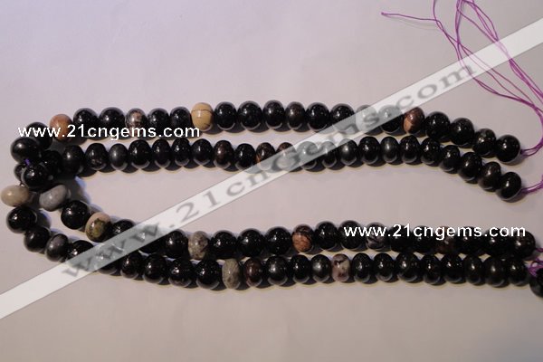 CSU123 15.5 inches 10*12mm rondelle natural sugilite gemstone beads