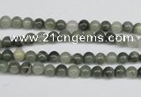 CSW01 15.5 inches 4mm round seaweed quartz beads wholesale