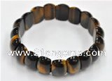 CTB18 8 inches 20*30mm  tiger eye stretch bracelet wholesale