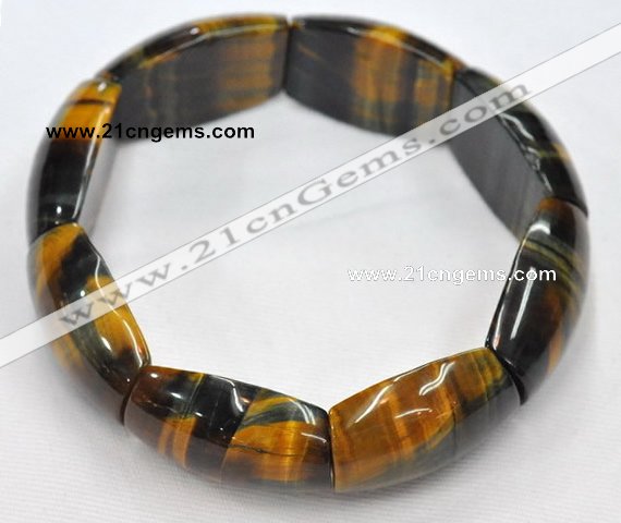 CTB21 12*18mm 7.5 inches tiger eye stretch bracelet wholesale