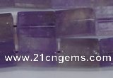 CTB214 15.5 inches 13*18mm faceted tube natural ametrine beads