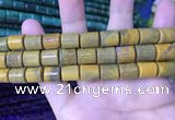 CTB258 15.5 inches 10*12mm tube natural ocean jasper beads