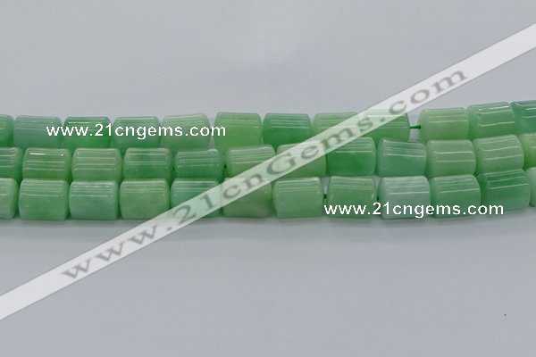 CTB520 15.5 inches 10*13mm triangle jade beads wholesale