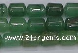 CTB705 15.5 inches 6*8mm tube green aventurine beads wholesale