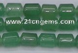 CTB706 15.5 inches 6*8mm tube green aventurine beads wholesale