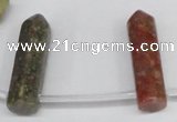 CTD1807 Top drilled 10*30mm - 10*32mm sticks unakite beads