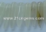 CTD2678 Top drilled 8*25mm - 10*50mm bullet agate beads wholesale