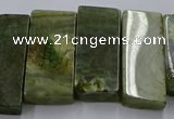 CTD2693 Top drilled 16*22mm - 16*55mm rectangle agate beads