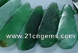 CTD2704 15.5 inches 10*25mm - 18*50mm freeform agate beads