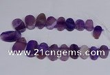 CTD2745 Top drilled 18*25mm - 22*40mm freeform agate beads