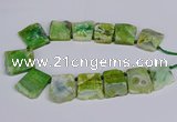 CTD2836 Top drilled 25*30mm - 35*45mm freeform agate beads