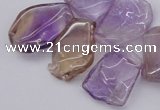 CTD303 Top drilled 15*20mm - 20*25mm freeform ametrine gemstone beads