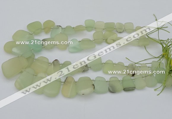 CTD3567 Top drilled 15*20mm - 25*35mm freeform gemstone beads