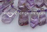CTD3620 Top drilled 8*15mm - 16*30mm sticks natural ametrine beads